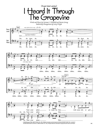 I Heard It Through The Grapevine