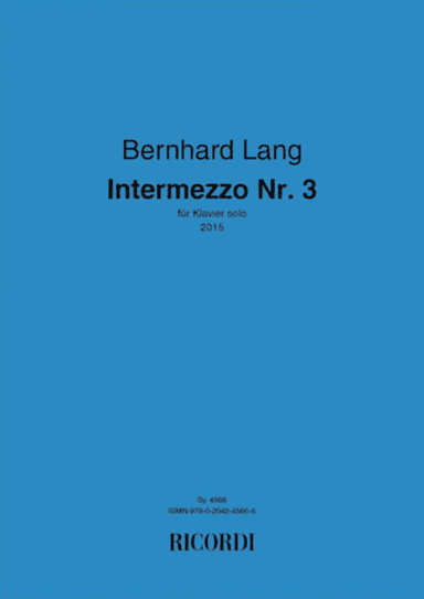 Intermezzo No. 3