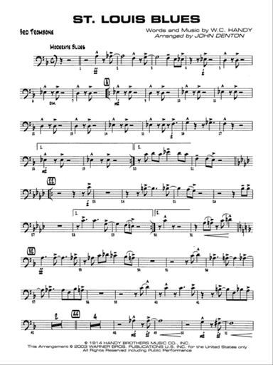 St. Louis Blues: 3rd Trombone