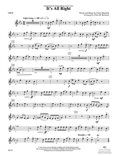 It's All Right: Oboe