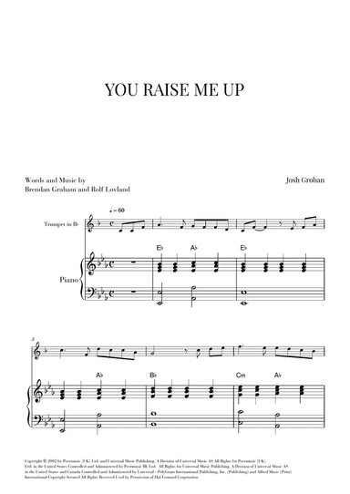 You Raise Me Up