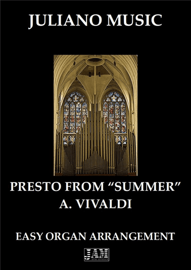PRESTO FROM "SUMMER" (EASY ORGAN) - A. VIVALDI