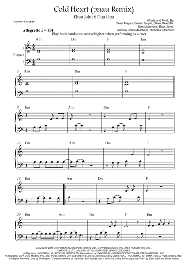 Cold Heart (pnau Remix)