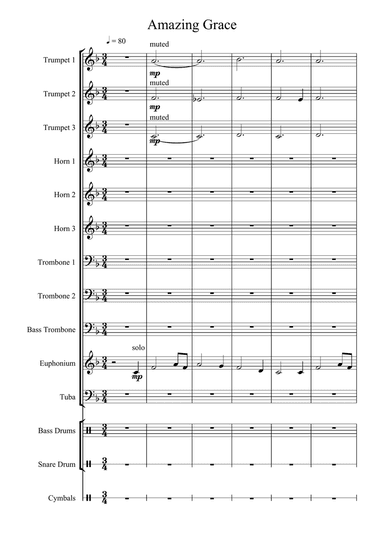 Amazing Grace! How Sweet the Sound