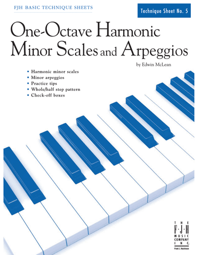 One-Octave Harmonic Minor Scales and Arpeggios