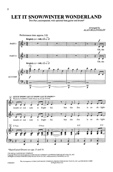 Let It Snow / Winter Wonderland