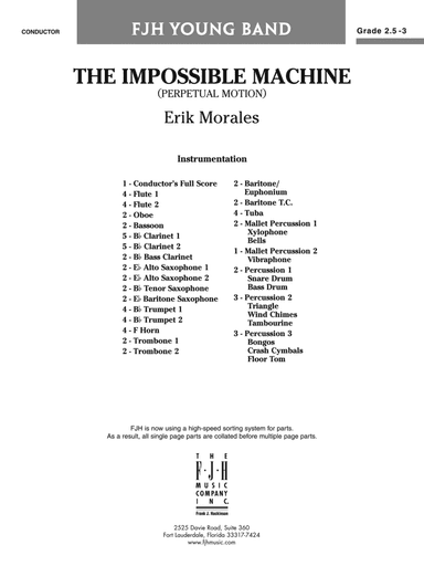 The Impossible Machine: Score