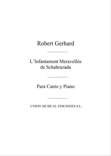L'Infantament Meravellos De Schahrazada