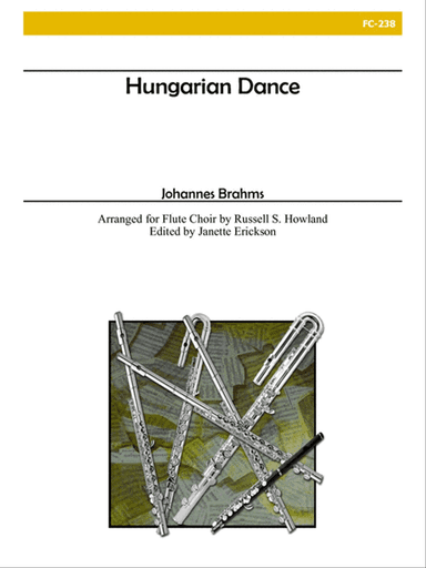 Hungarian Dance for Flute Choir
