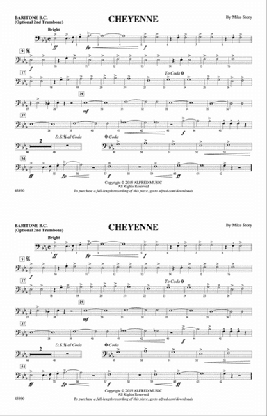 Cheyenne: Baritone B.C.