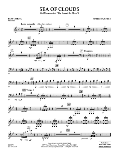 Sea of Clouds - Percussion 3