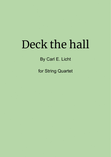Deck The Hall