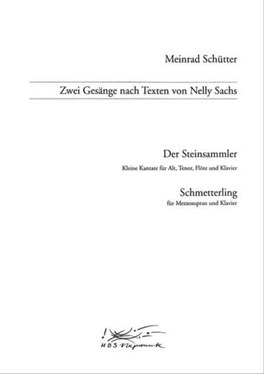 2 Gesange nach Nelly Sachs