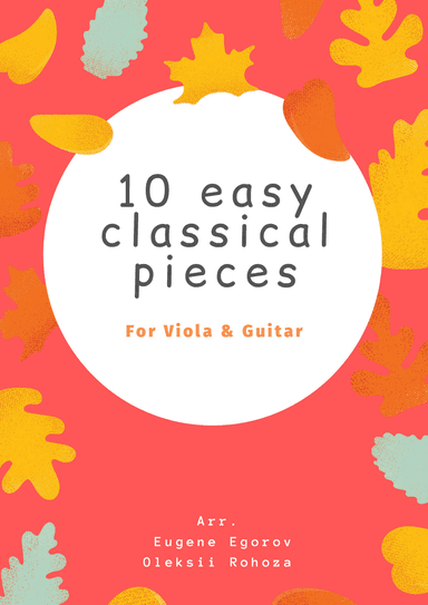 10 Easy Classical Pieces For Cello & Guitar