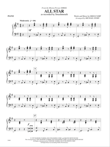 Great Movie Themes: Piano Accompaniment