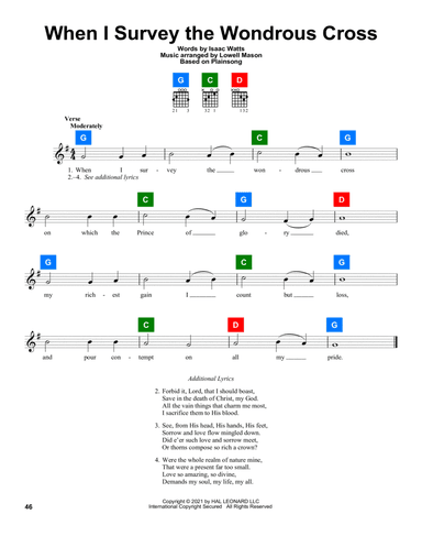 When I Survey The Wondrous Cross