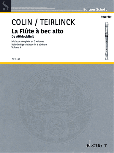 La Flute a Bec Alto Volume 1