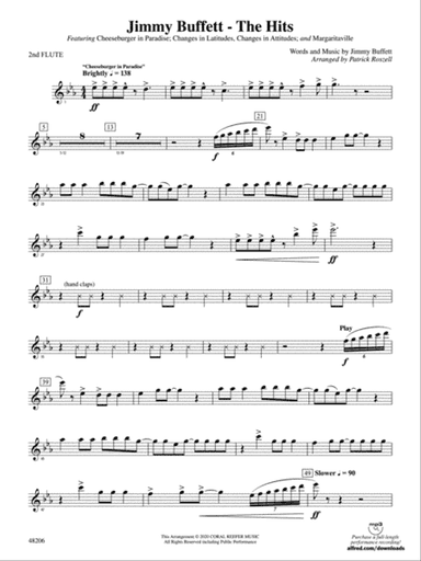 Jimmy Buffett--The Hits: 2nd Flute