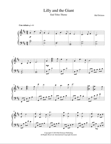 Lilly And The Giant end titles theme