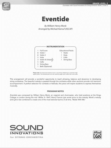Eventide: Score