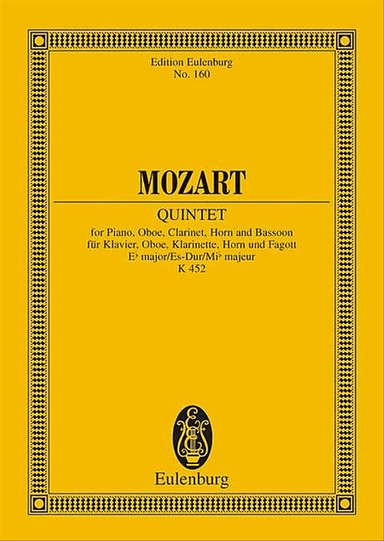 Quintet in E-flat Major, K.452