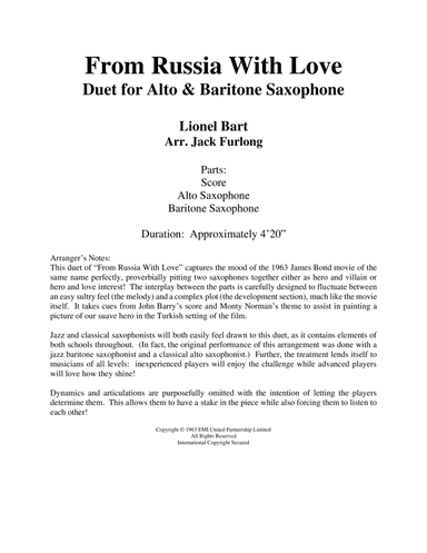 From Russia With Love