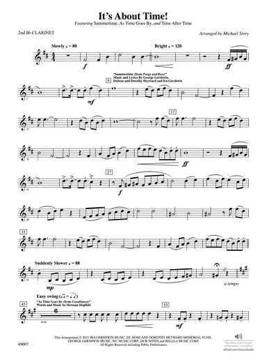It's About Time: 2nd B-flat Clarinet