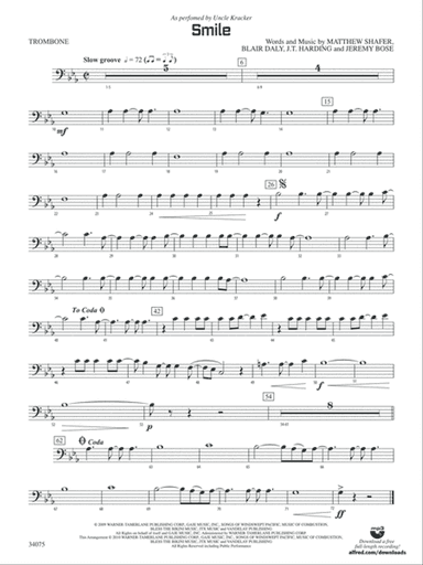 Smile: 1st Trombone