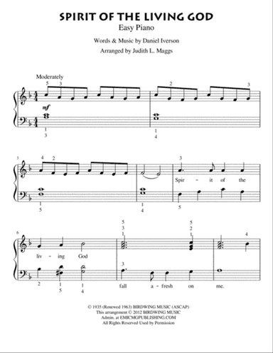 Spirit Of The Living God