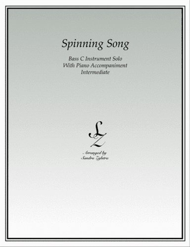 Spinning Song (bass C instrument solo)