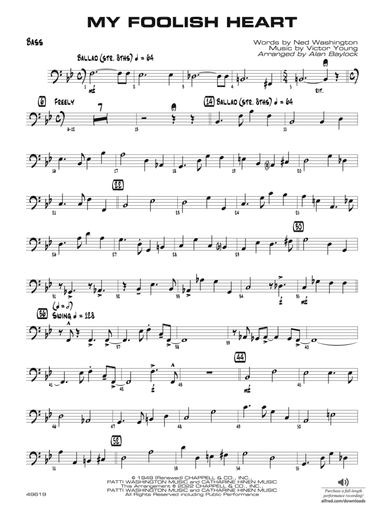 My Foolish Heart: String Bass
