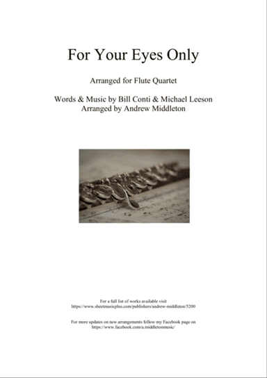 For Your Eyes Only
