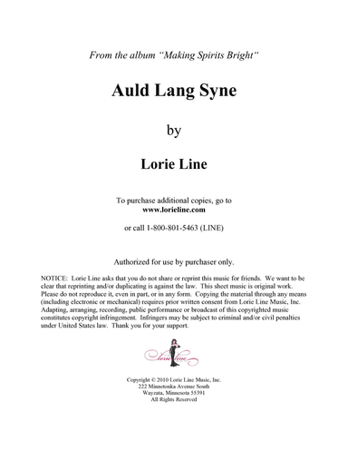 Auld Lang Syne (from the album Making Spirits Bright)