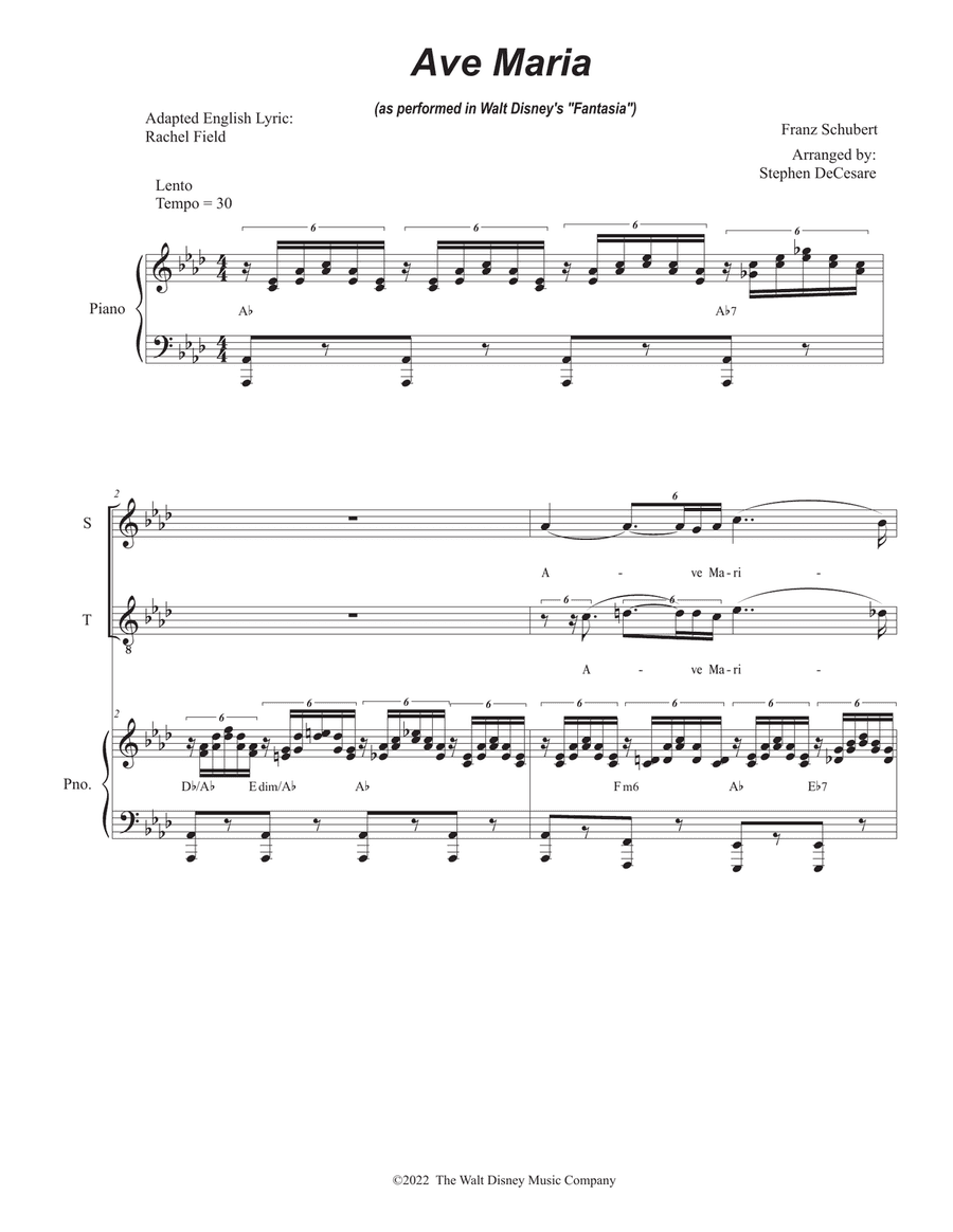 Ave Maria, Op. 52 No. 6