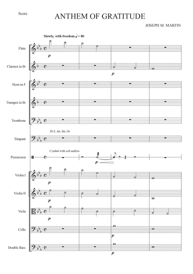 Anthem Of Gratitude