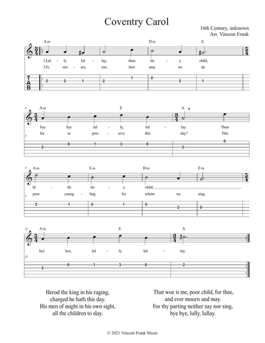 Coventry Carol