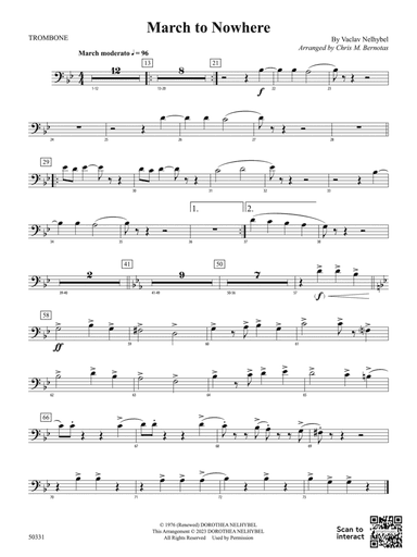 March to Nowhere: 1st Trombone
