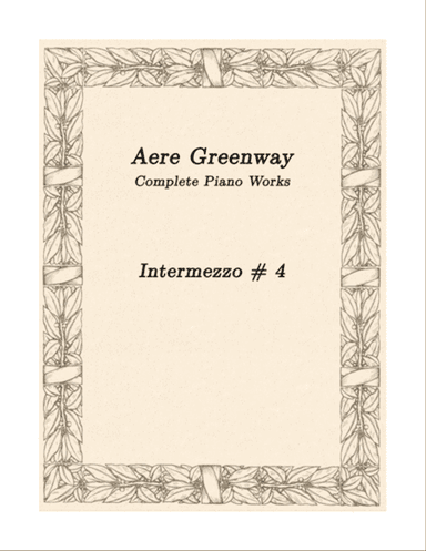 Intermezzo # 4