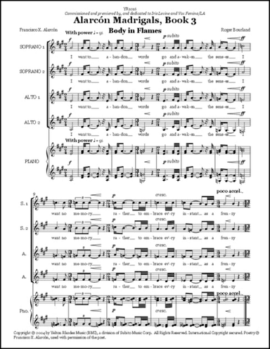 Alarcón Madrigals, Book 3