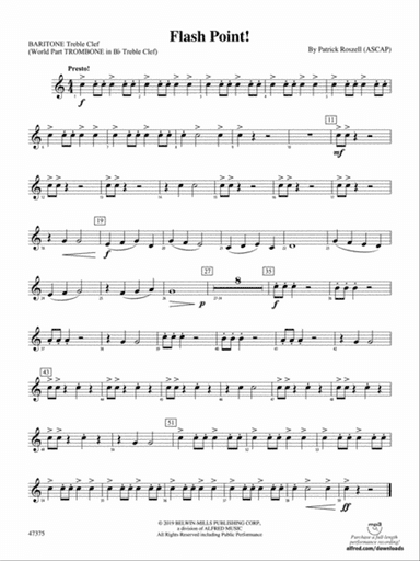 Flash Point!: Baritone T.C.