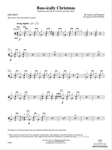 Bass-ically Christmas: Drums