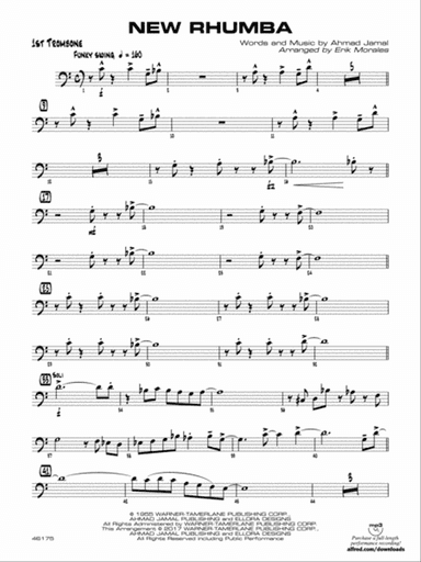 New Rhumba: 1st Trombone