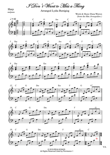 I Don't Want To Miss A Thing