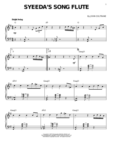 Syeeda's Song Flute (arr. Brent Edstrom)