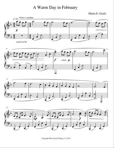 A Warm Day in February