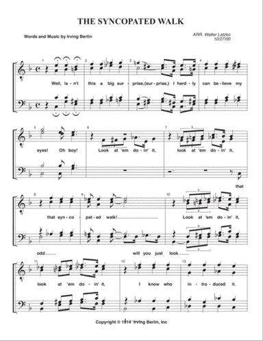 SYNCOPATED WALK, THE