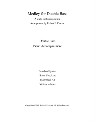 Medley for Double Bass