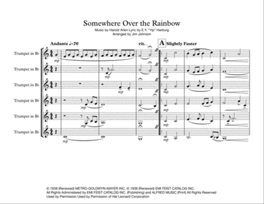 Over The Rainbow (from The Wizard Of Oz)