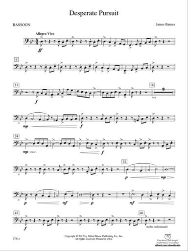 Desperate Pursuit: Bassoon