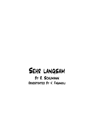 Sehr Langsam